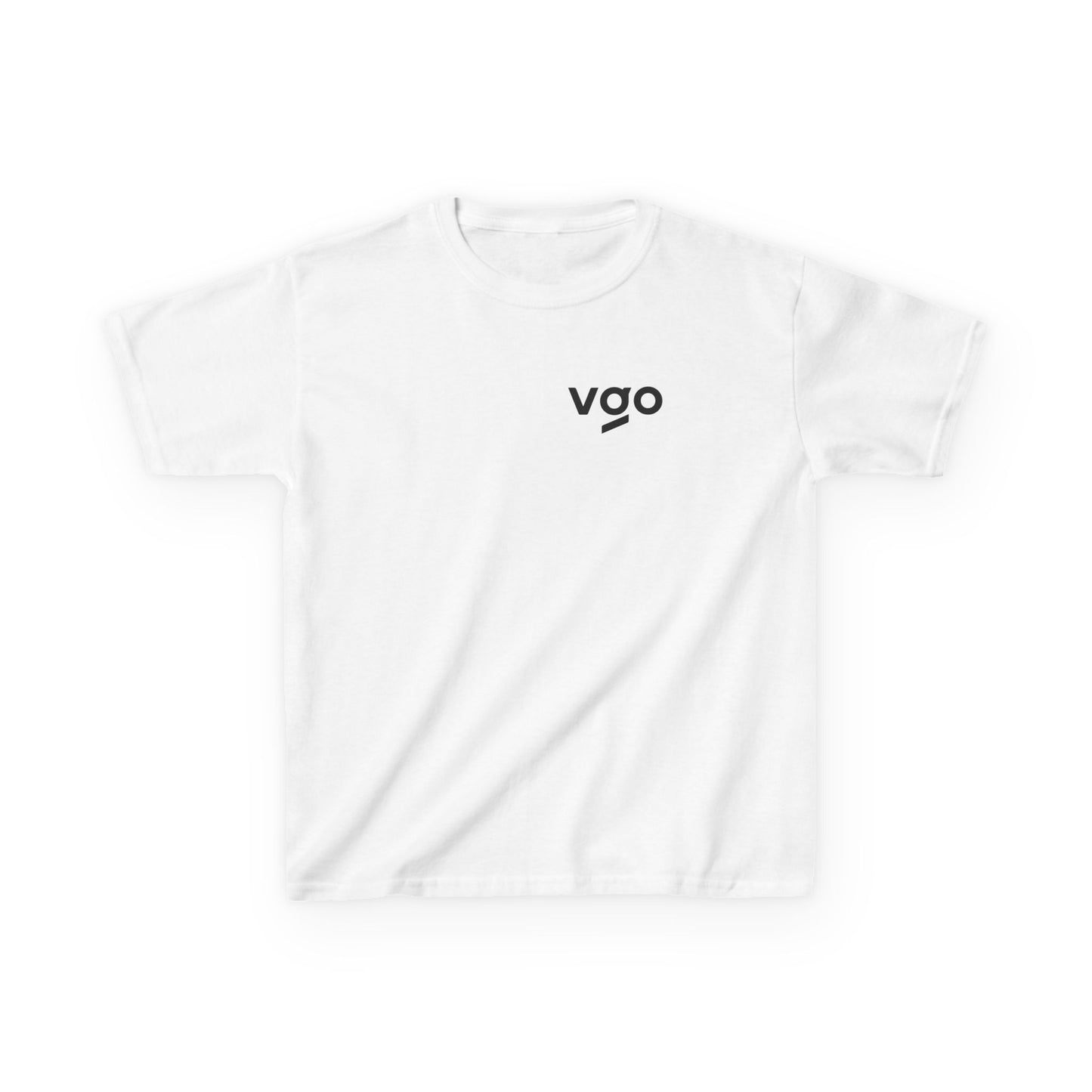 Kids Tee — 'V Go' Circular Logo Graphic (Youth)