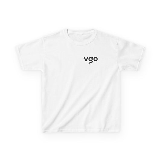 Kids Tee — 'V Go' Circular Logo Graphic (Youth)