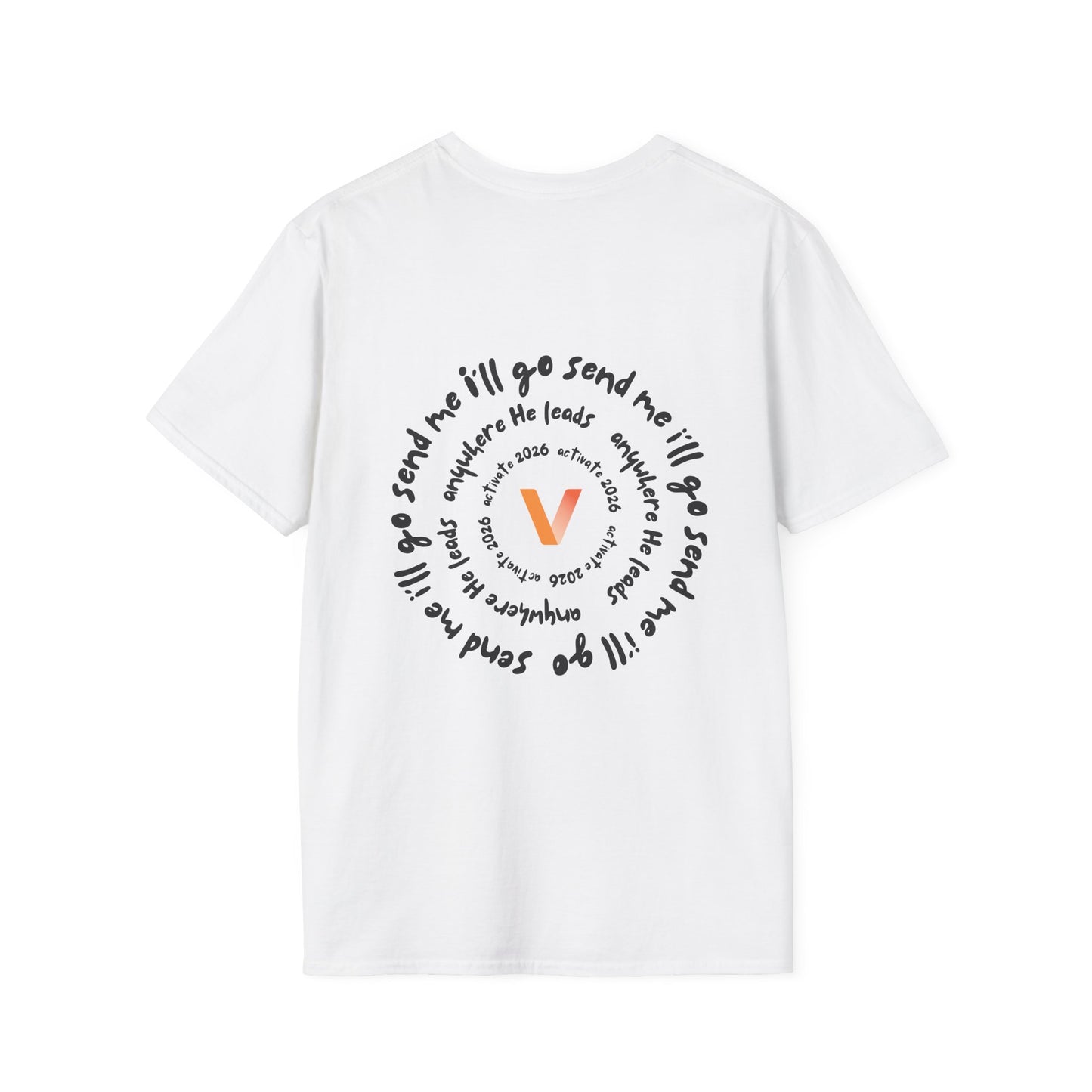 Minimal 'vgo' Logo T-Shirt — Casual Lightweight Logo Tee