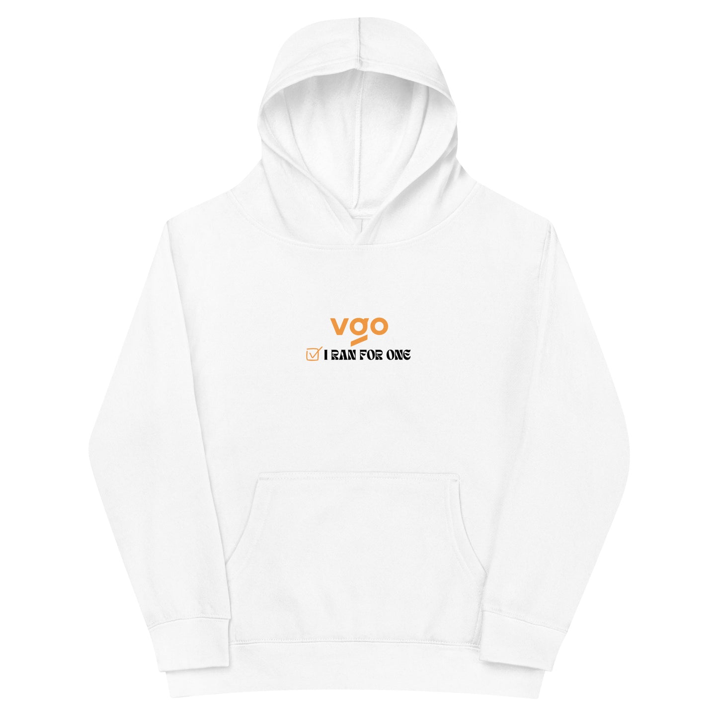 Kids I Ran For One Hoodie