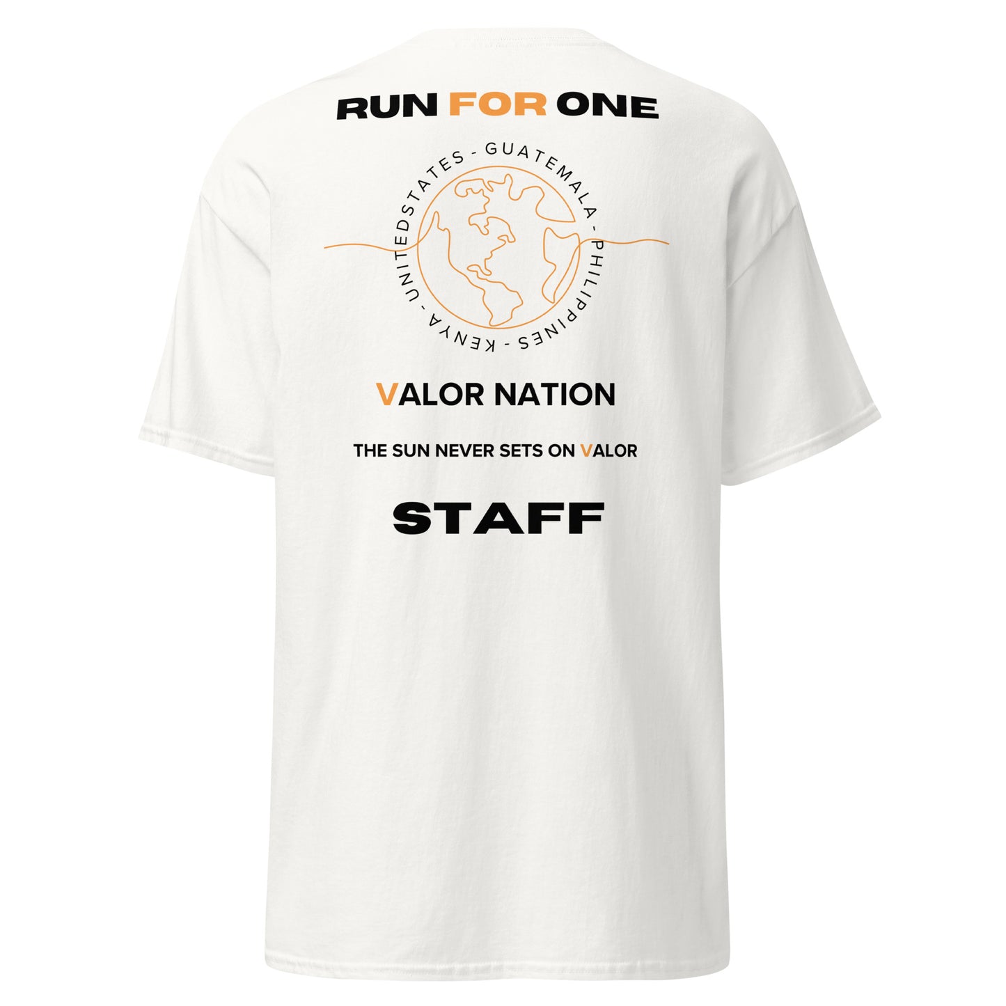 Run For One Staff T-shirt