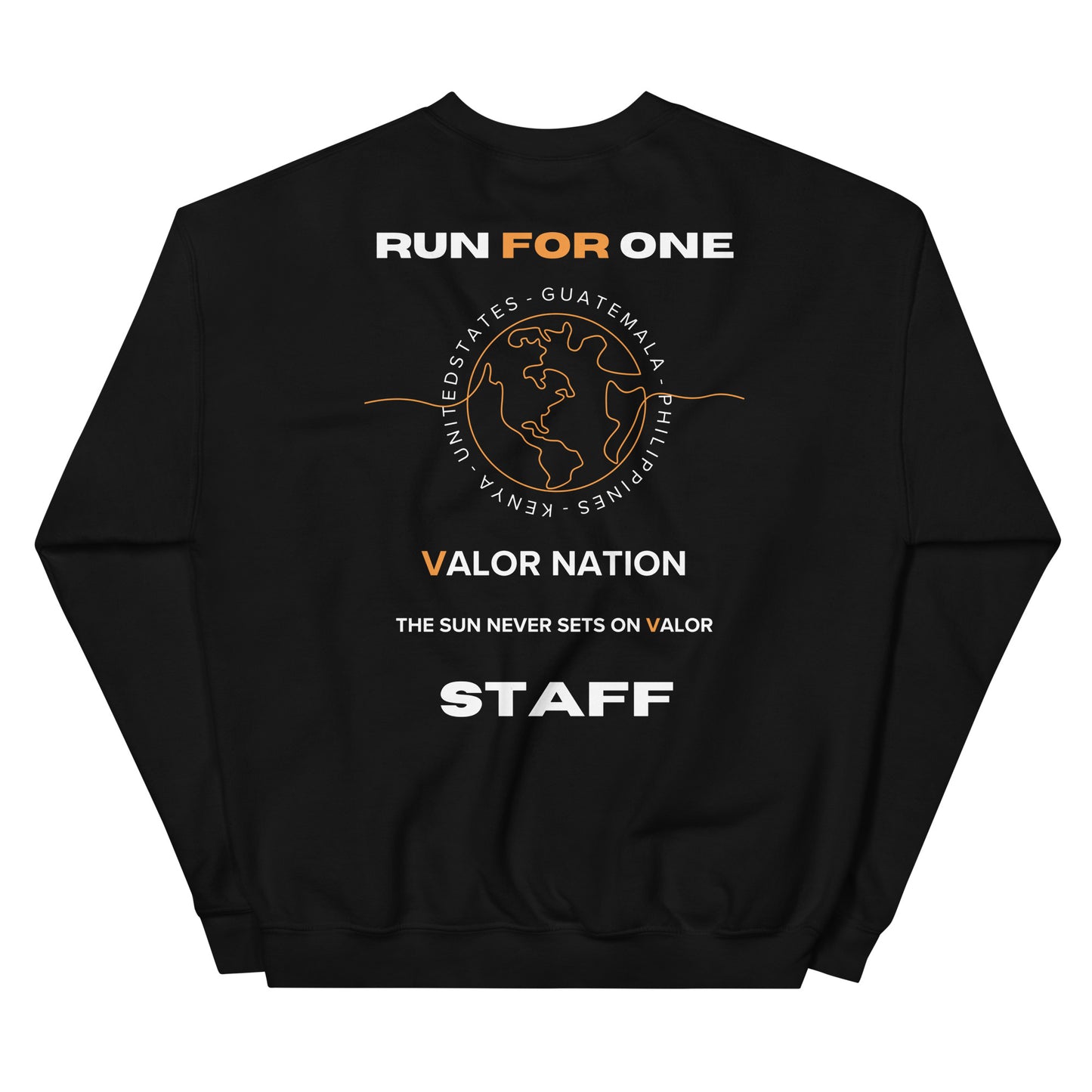 Run For One Staff Sweatshirt