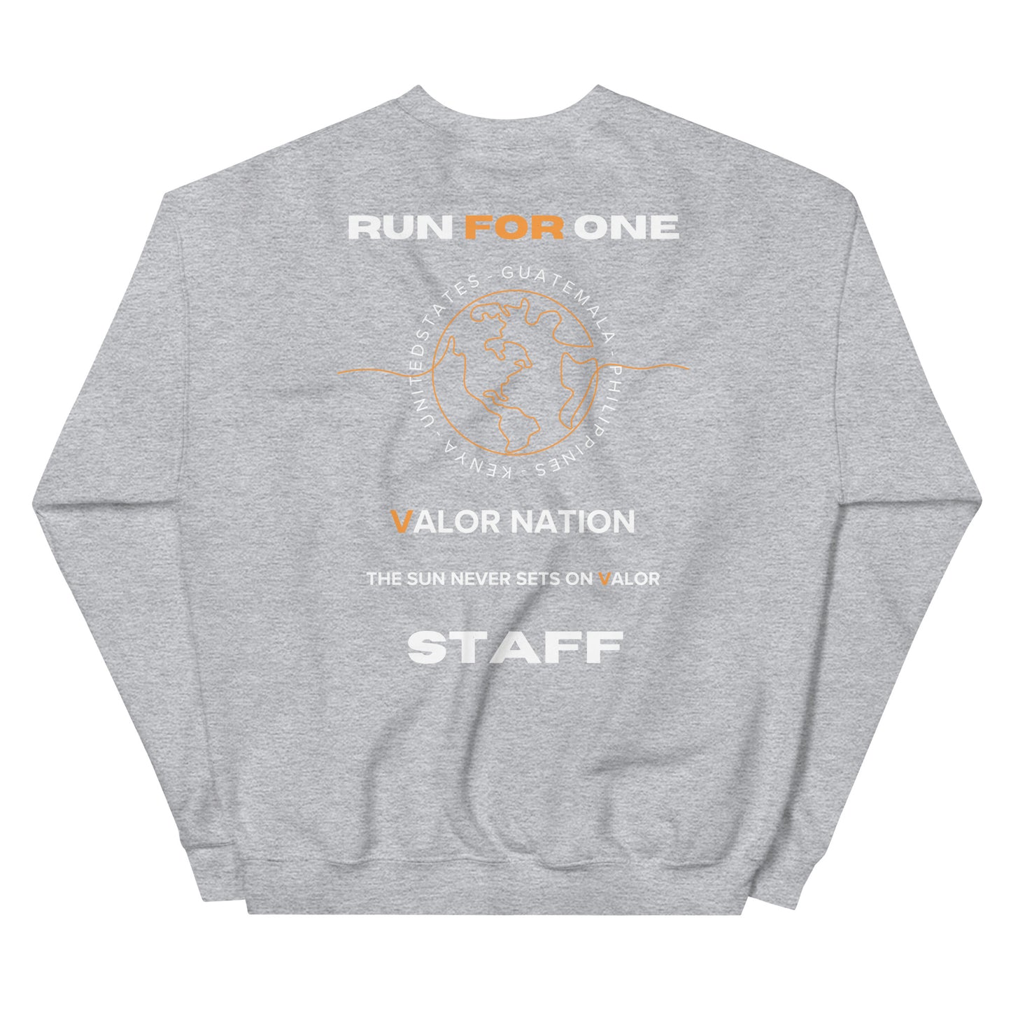 Run For One Staff Sweatshirt