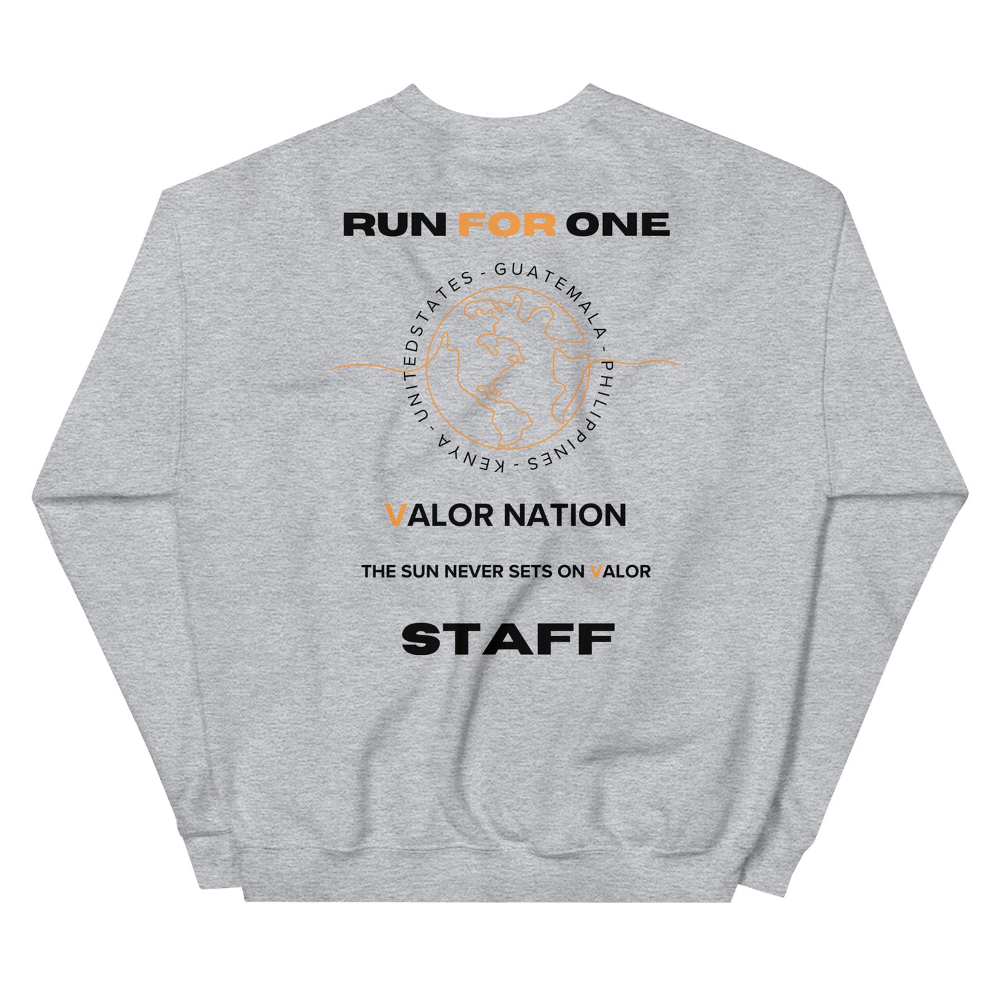 Run For One Staff Sweatshirt