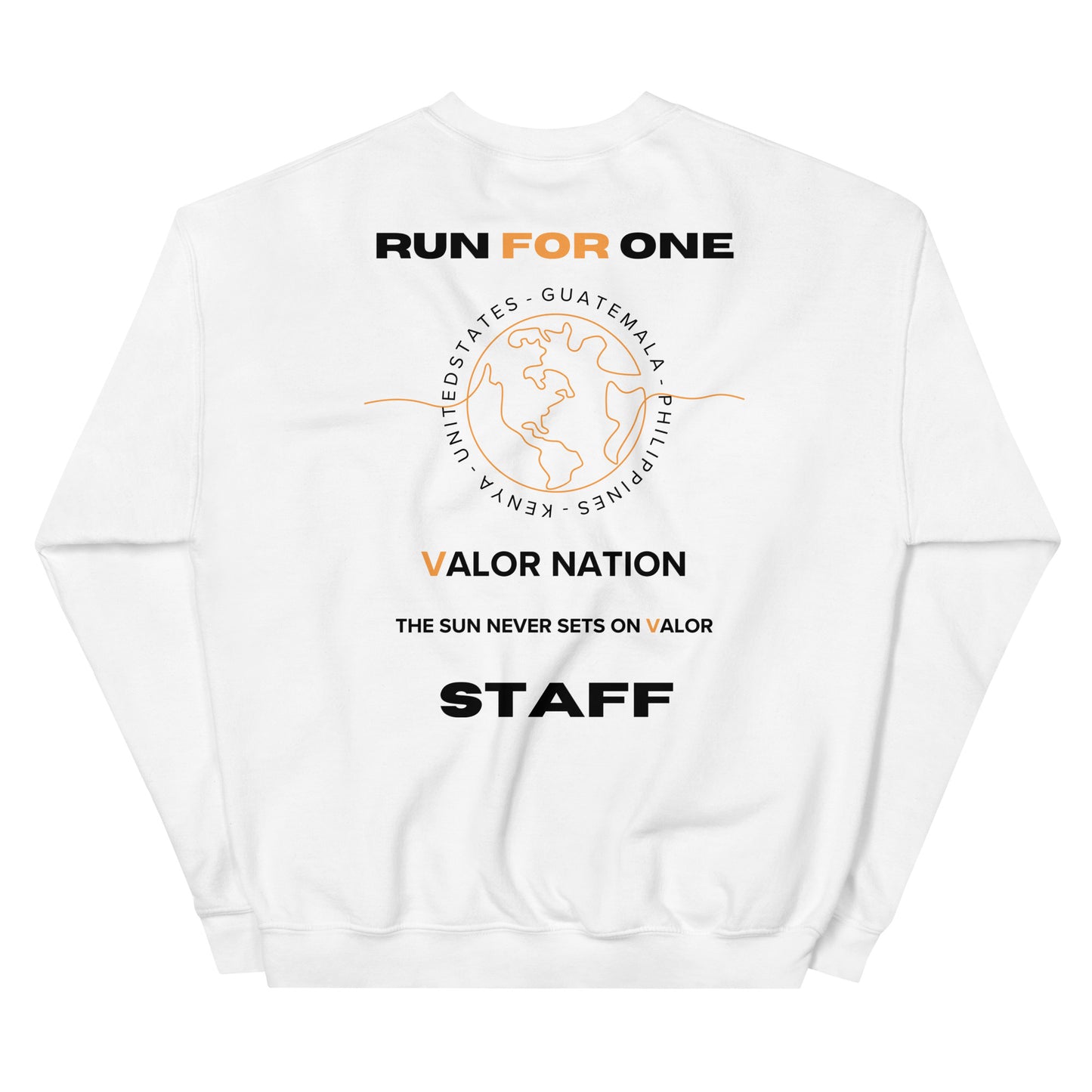 Run For One Staff Sweatshirt