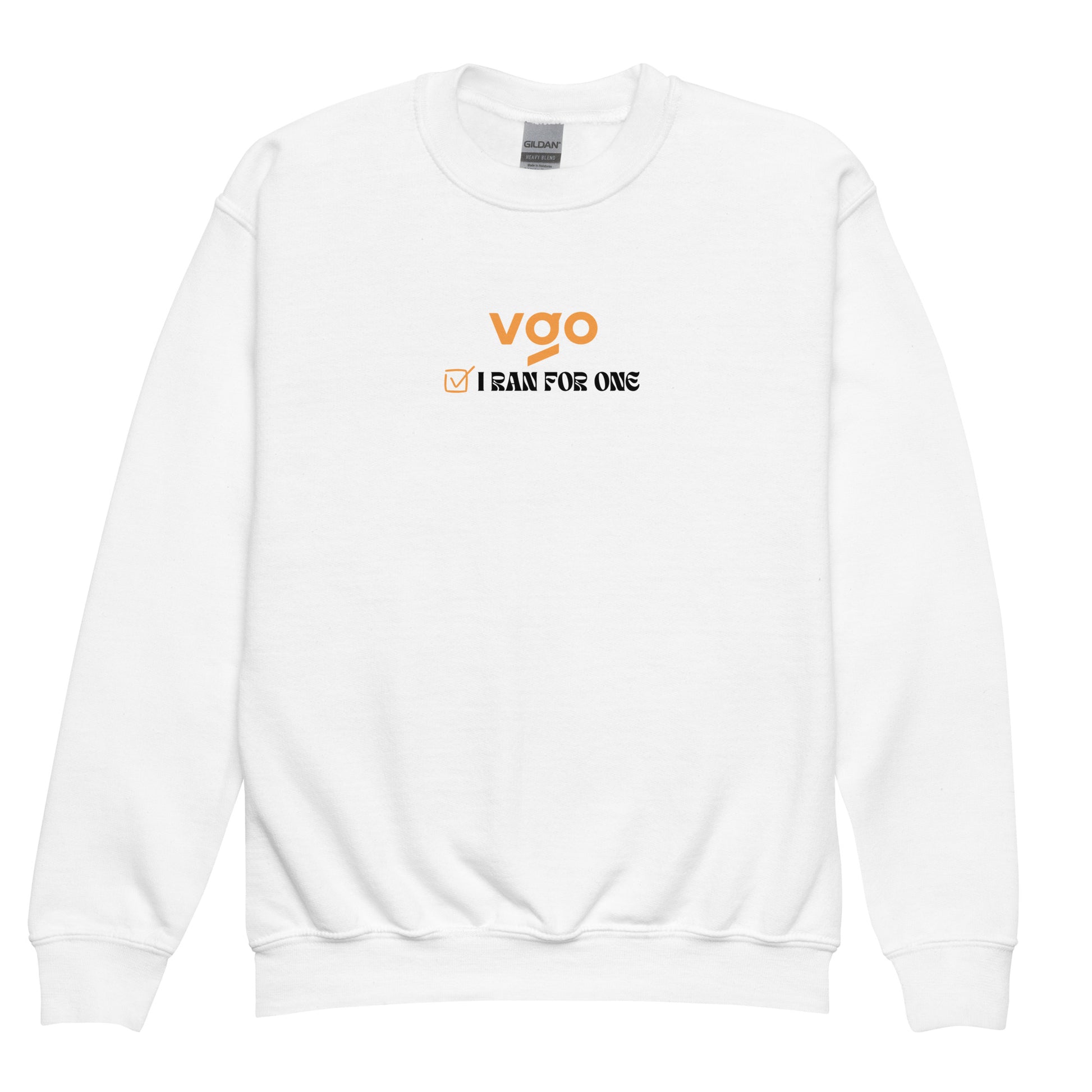 Kids I Ran For One Sweatshirt Valor Shop